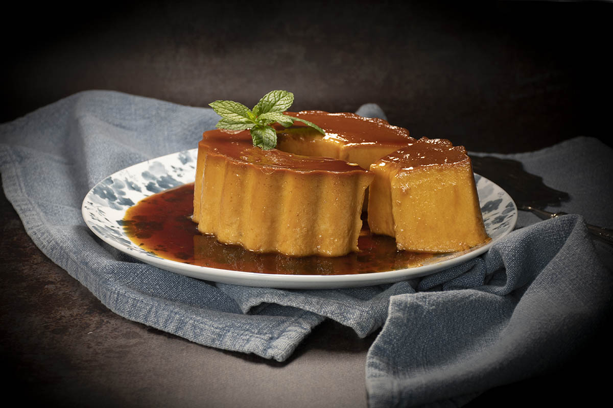 Imagen de flan de calabaza